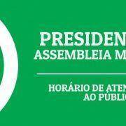 horario atendimento presidente assembleiaPrancheta 1