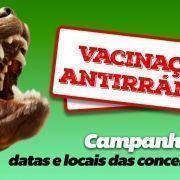 Vacinacao anrtirrabica 2018