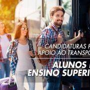 apoio transportes alunos ensino superior