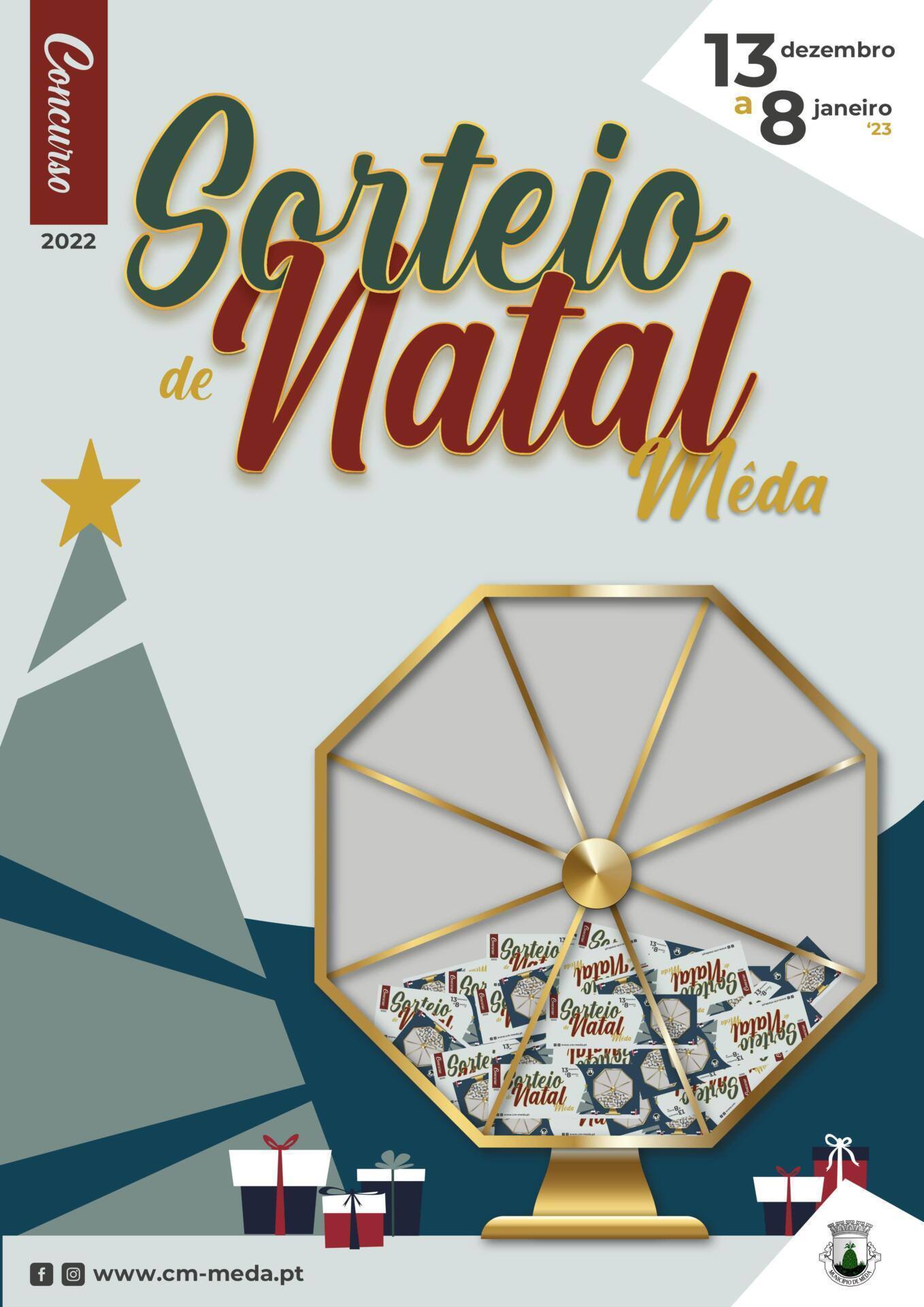 Cartaz Sorteio de Natal 2022 scaled