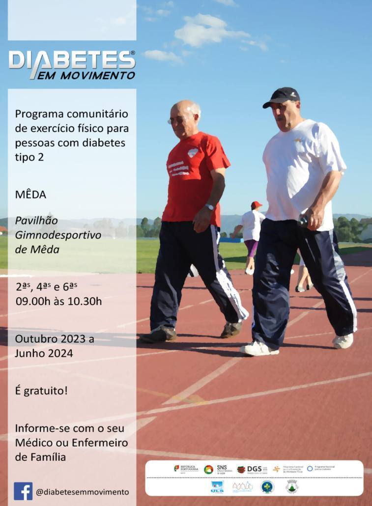 Cartaz Diabetes em Movimento MEDA 2023 2024 v1.1