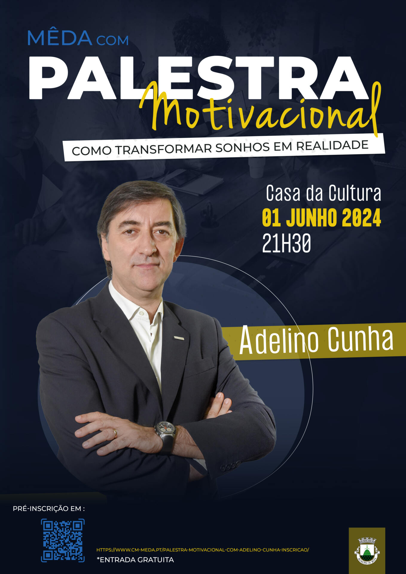 Palestra Motivacional Adelino Cunha